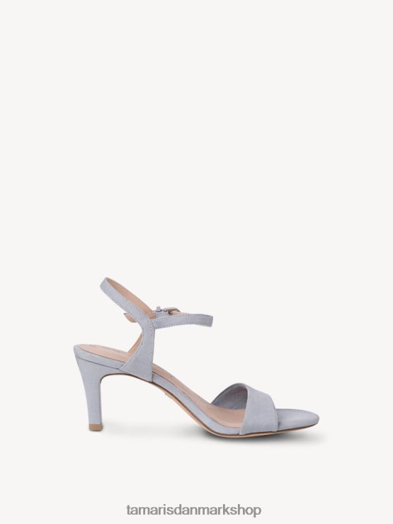 Tamaris Kvinder sandal med hæl - blå/lyseblå XVXV8T409 sko