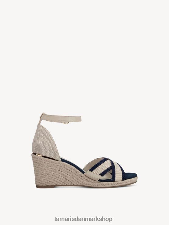 Tamaris Kvinder sandal med hæl - blå/marineblå XVXV8T1507 sko