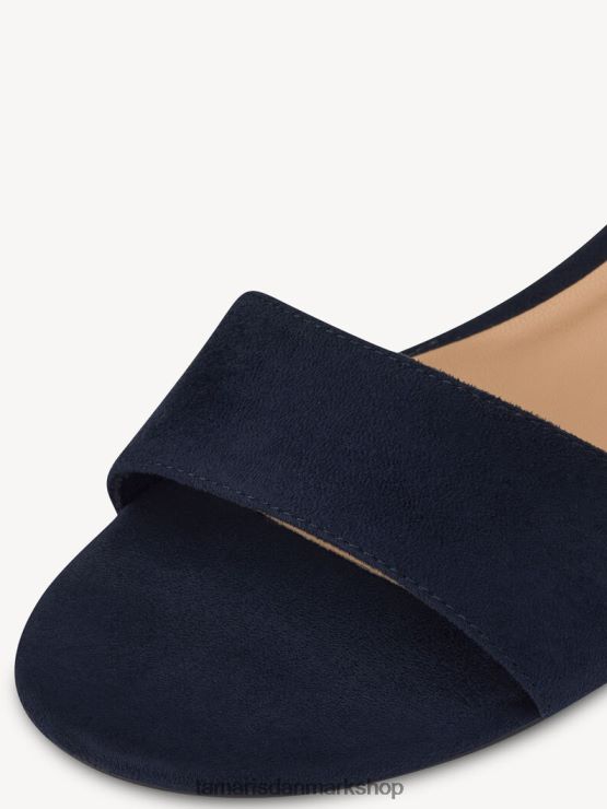 Tamaris Kvinder sandal med hæl - blå/marineblå XVXV8T415 sko