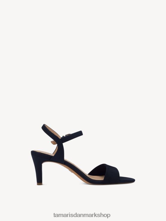 Tamaris Kvinder sandal med hæl - blå/marineblå XVXV8T938 sko