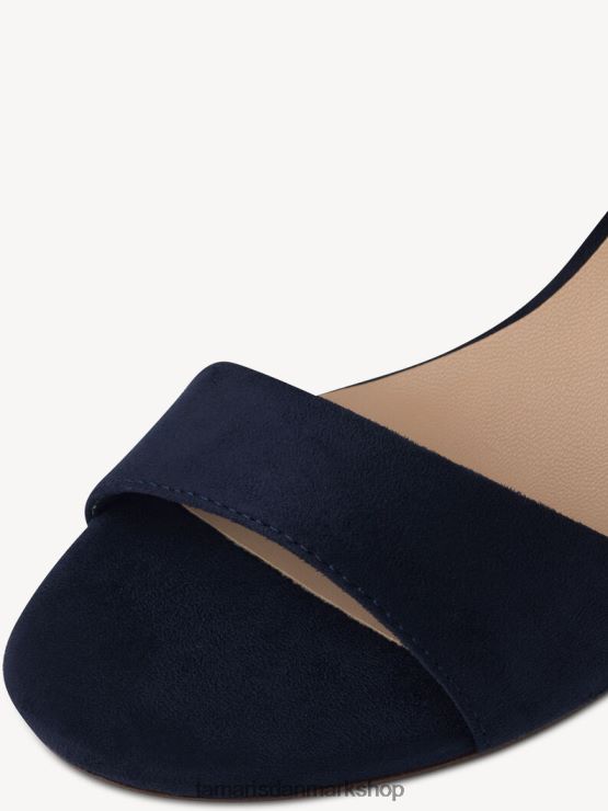 Tamaris Kvinder sandal med hæl - blå/marineblå XVXV8T938 sko