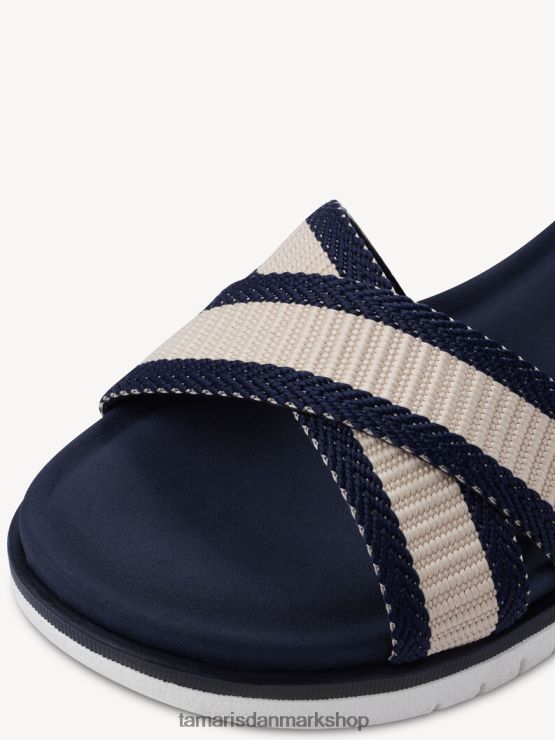 Tamaris Kvinder sandal med hæl - blå/marineblå kam XVXV8T710 sko