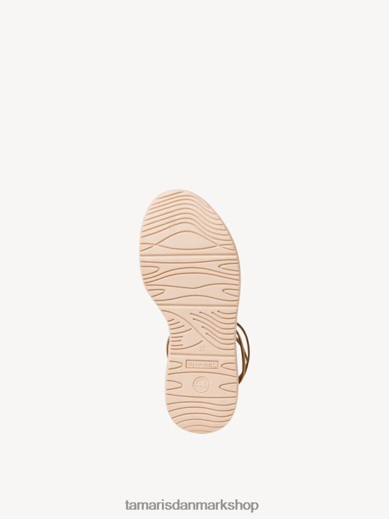 Tamaris Kvinder sandal med hæl - brun/kamel XVXV8T1769 sko