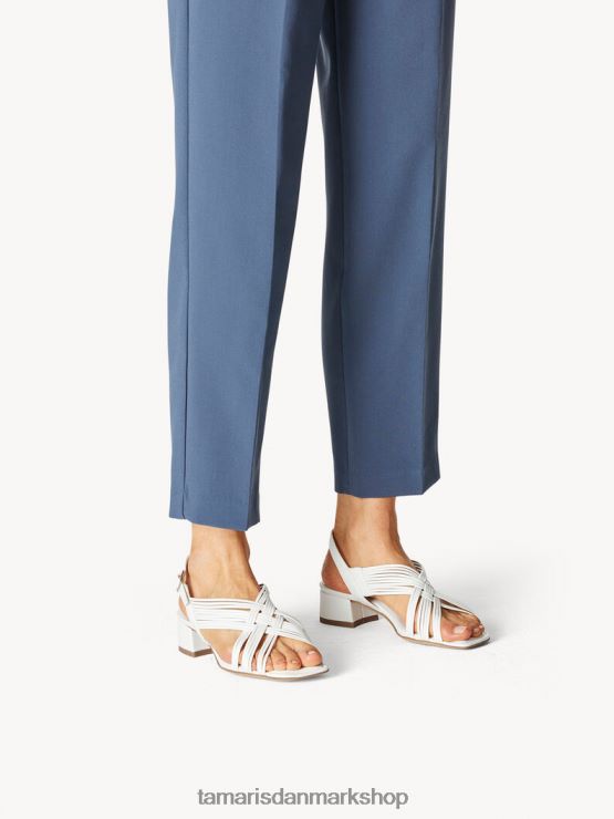 Tamaris Kvinder sandal med hæl - hvid XVXV8T241 sko