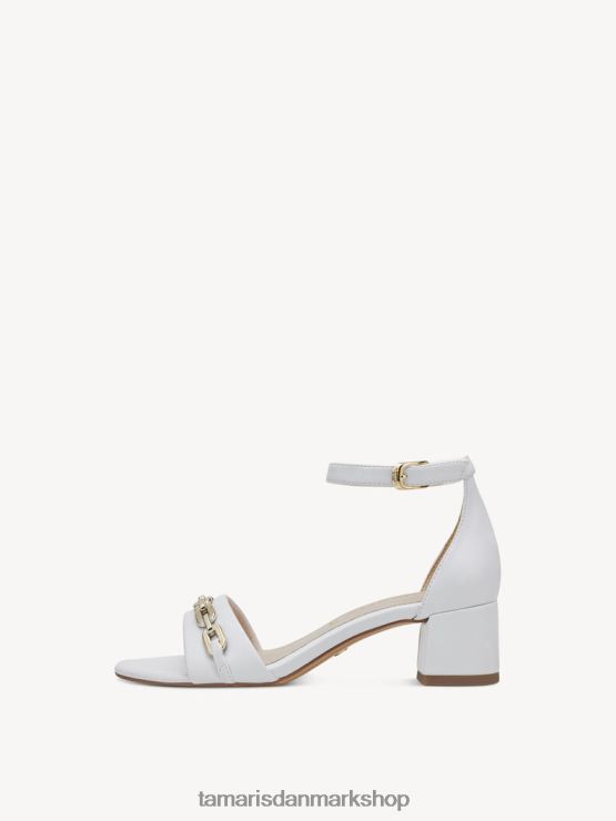 Tamaris Kvinder sandal med hæl - hvid XVXV8T953 sko