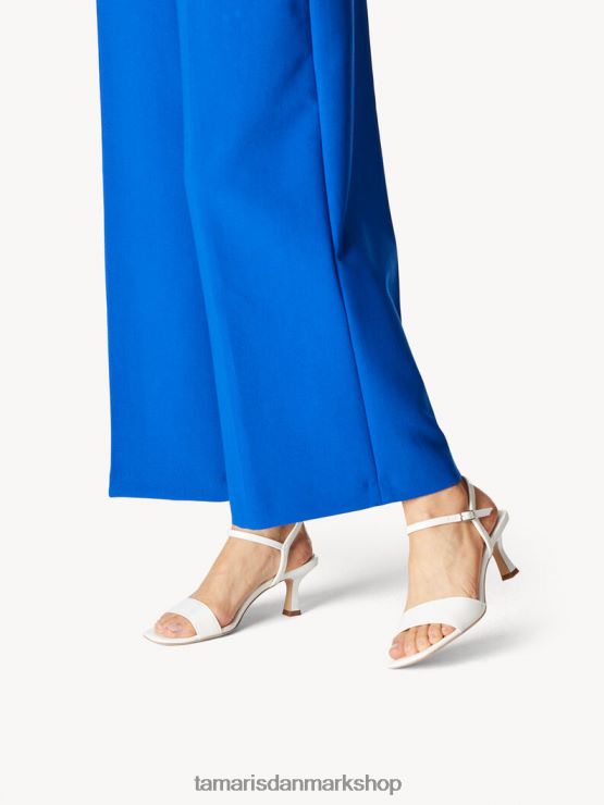 Tamaris Kvinder sandal med hæl - hvid/hvid patent XVXV8T381 sko