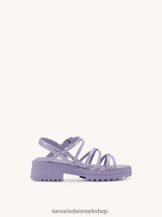 Tamaris Kvinder sandal med hæl - lilla/lavendel XVXV8T1019 sko