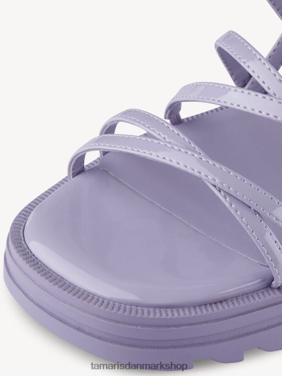 Tamaris Kvinder sandal med hæl - lilla/lavendel XVXV8T1019 sko