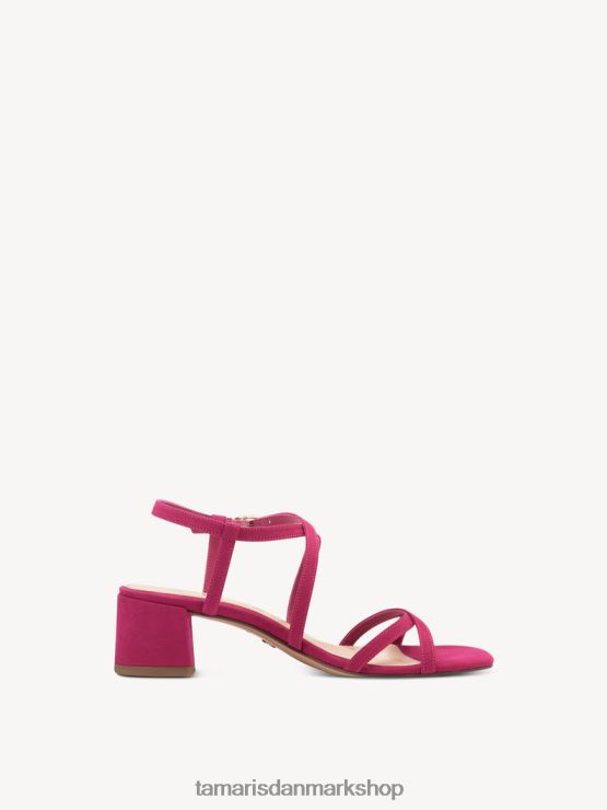 Tamaris Kvinder sandal med hæl - pink/fuxia XVXV8T2277 sko