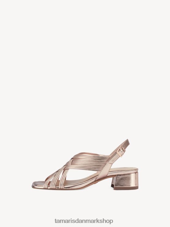 Tamaris Kvinder sandal med hæl - rosa/pulvermetal. XVXV8T1194 sko