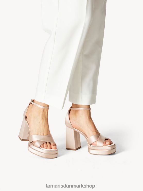 Tamaris Kvinder sandal med hæl - rose/pudder XVXV8T1157 sko