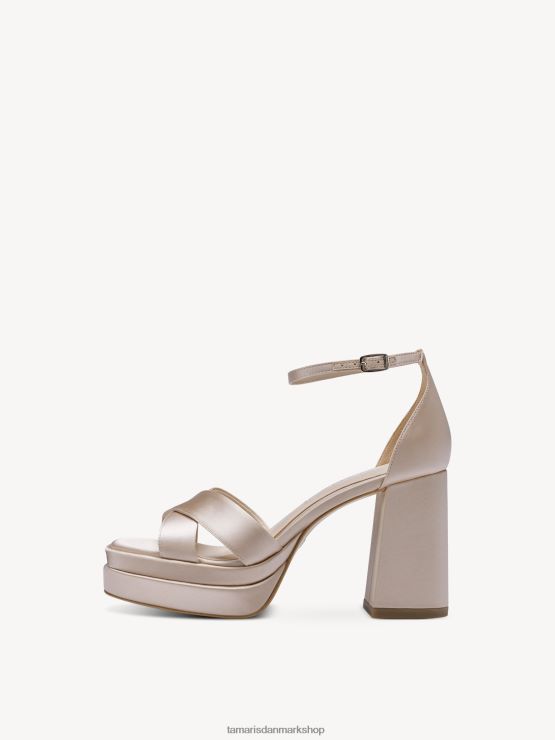 Tamaris Kvinder sandal med hæl - rose/pudder XVXV8T1157 sko