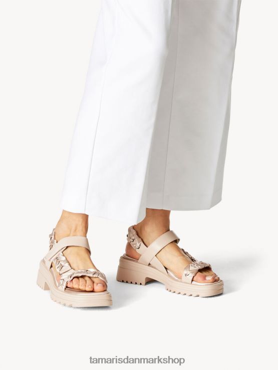 Tamaris Kvinder sandal med hæl - rose/pudder XVXV8T1482 sko