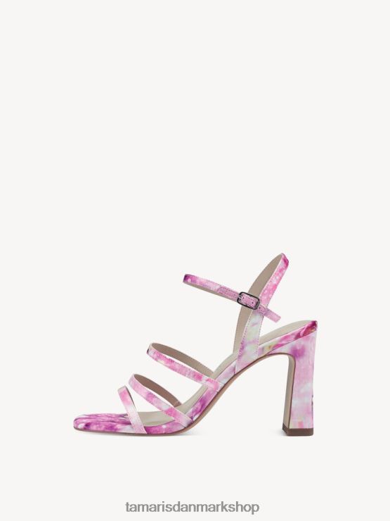 Tamaris Kvinder sandal med hæl - rose/rose kam XVXV8T611 sko