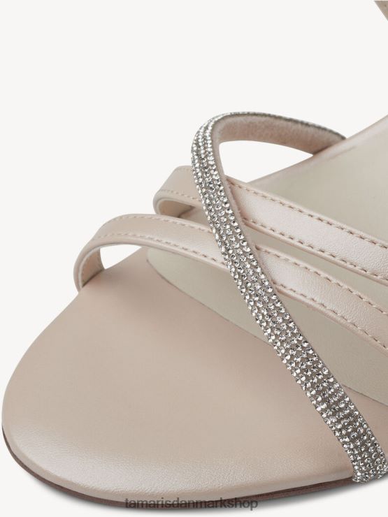 Tamaris Kvinder sandal med hæl - rose/rose perle XVXV8T1044 sko