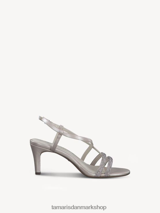 Tamaris Kvinder sandal med hæl - rose/rose perle XVXV8T1359 sko