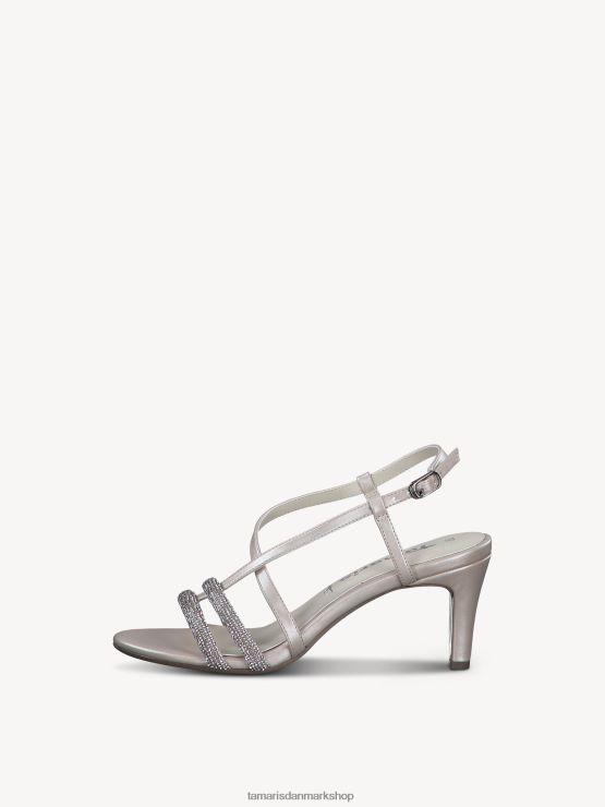 Tamaris Kvinder sandal med hæl - rose/rose perle XVXV8T1359 sko