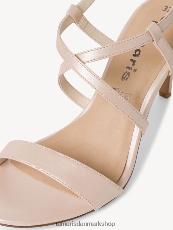 Tamaris Kvinder sandal med hæl - rose/rose perle XVXV8T1440 sko