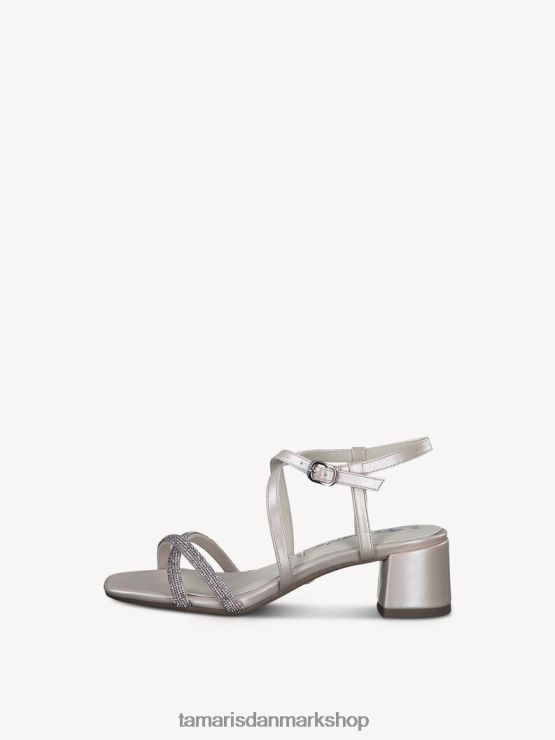 Tamaris Kvinder sandal med hæl - rose/rose perle XVXV8T521 sko