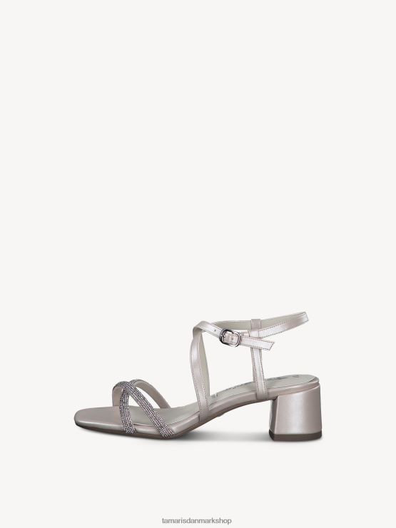 Tamaris Kvinder sandal med hæl - rose/rose perle XVXV8T521 sko