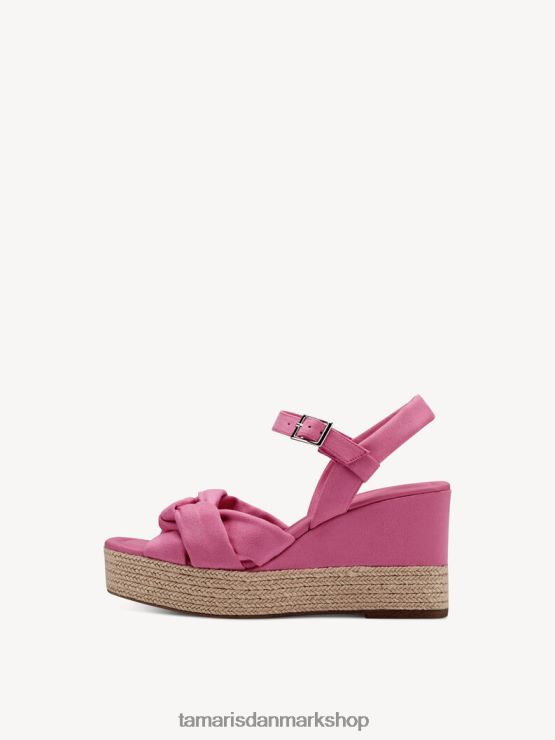 Tamaris Kvinder sandal med hæl - rose/slik XVXV8T739 sko