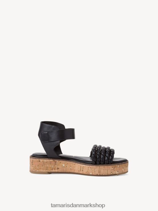Tamaris Kvinder sandal med hæl - sort XVXV8T1267 sko