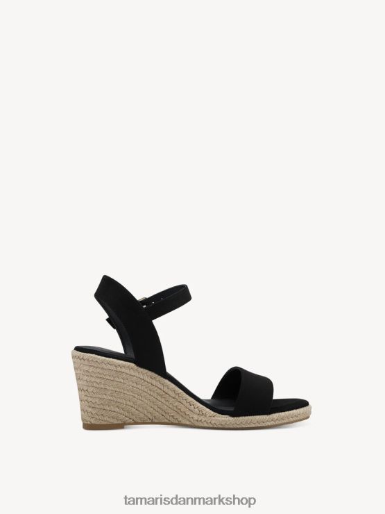 Tamaris Kvinder sandal med hæl - sort XVXV8T1309 sko