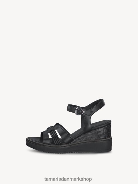 Tamaris Kvinder sandal med hæl - sort XVXV8T1404 sko