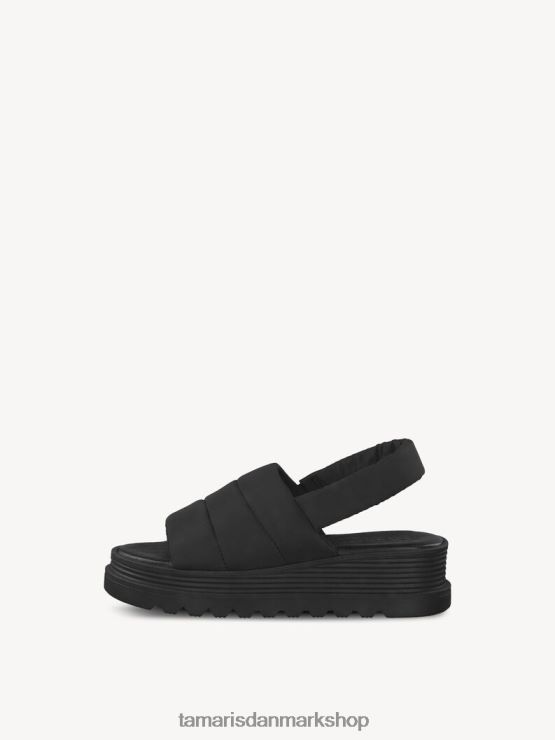 Tamaris Kvinder sandal med hæl - sort XVXV8T1591 sko