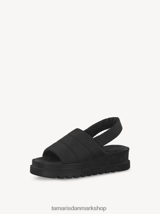 Tamaris Kvinder sandal med hæl - sort XVXV8T1591 sko