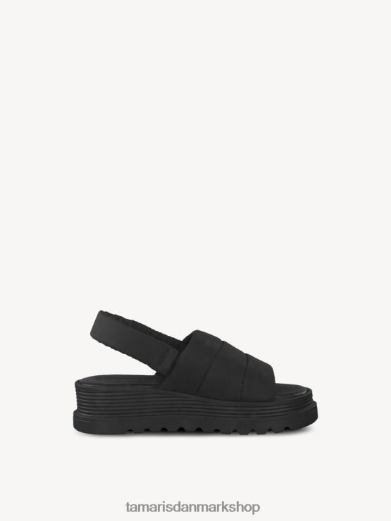 Tamaris Kvinder sandal med hæl - sort XVXV8T1591 sko