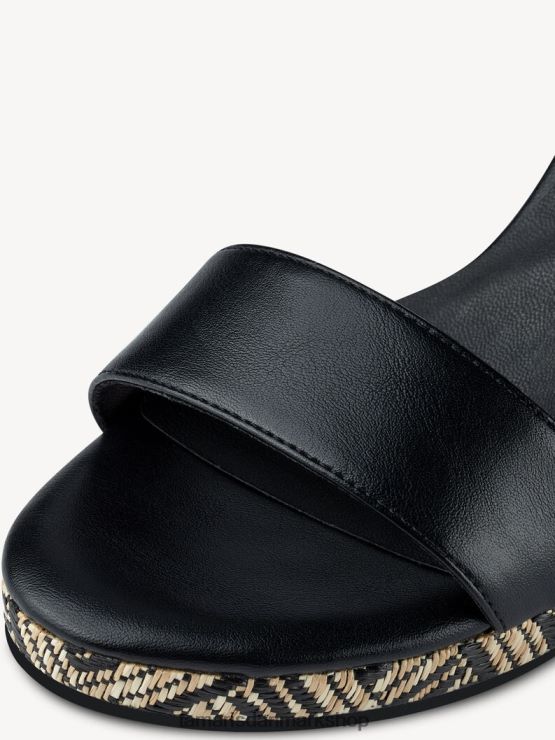 Tamaris Kvinder sandal med hæl - sort XVXV8T1611 sko