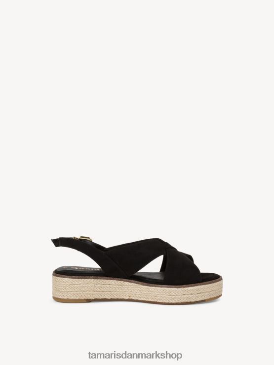 Tamaris Kvinder sandal med hæl - sort XVXV8T1944 sko