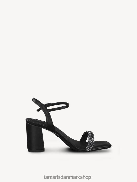 Tamaris Kvinder sandal med hæl - sort XVXV8T2086 sko