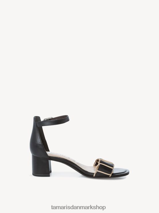 Tamaris Kvinder sandal med hæl - sort XVXV8T2167 sko