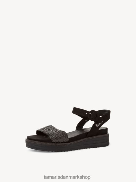 Tamaris Kvinder sandal med hæl - sort XVXV8T2272 sko