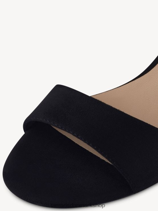 Tamaris Kvinder sandal med hæl - sort XVXV8T385 sko