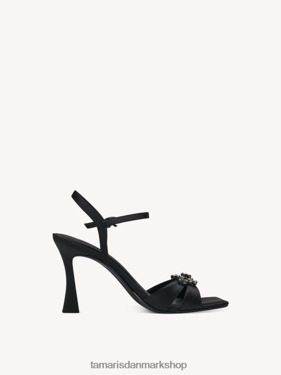 Tamaris Kvinder sandal med hæl - sort XVXV8T651 sko