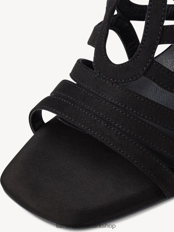 Tamaris Kvinder sandal med hæl - sort XVXV8T679 sko