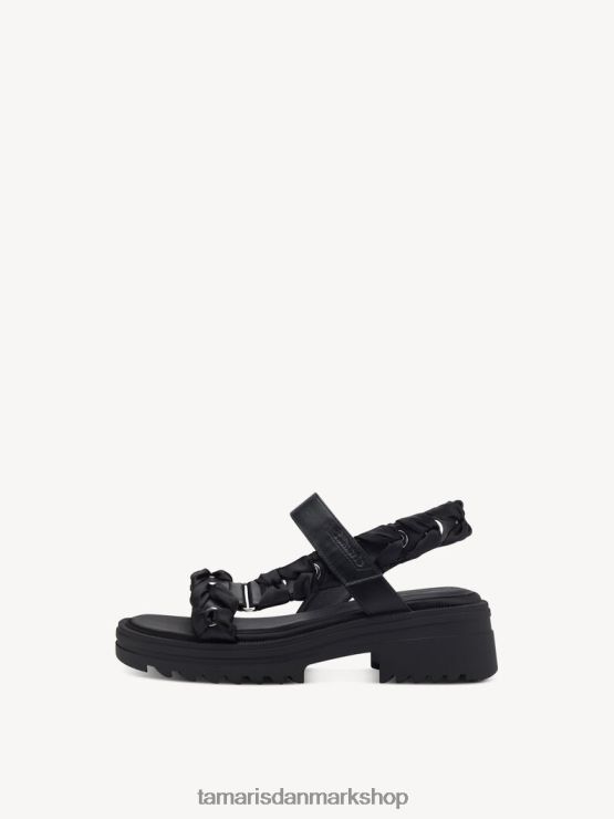 Tamaris Kvinder sandal med hæl - sort XVXV8T745 sko