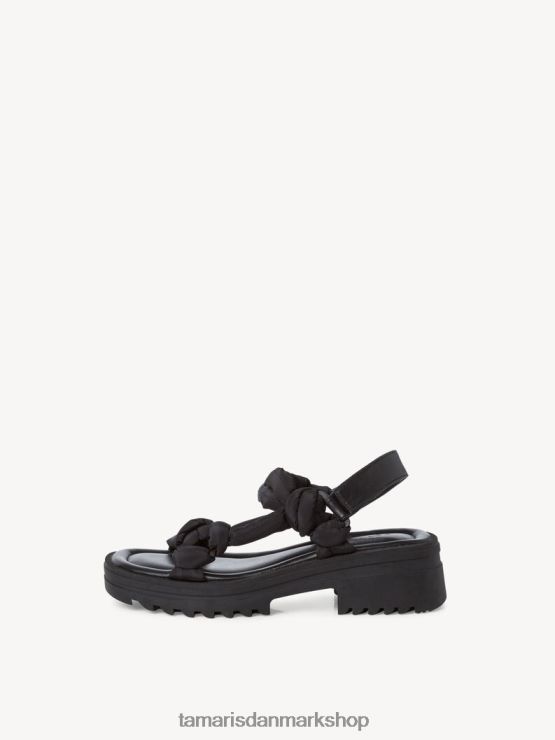 Tamaris Kvinder sandal med hæl - sort XVXV8T789 sko