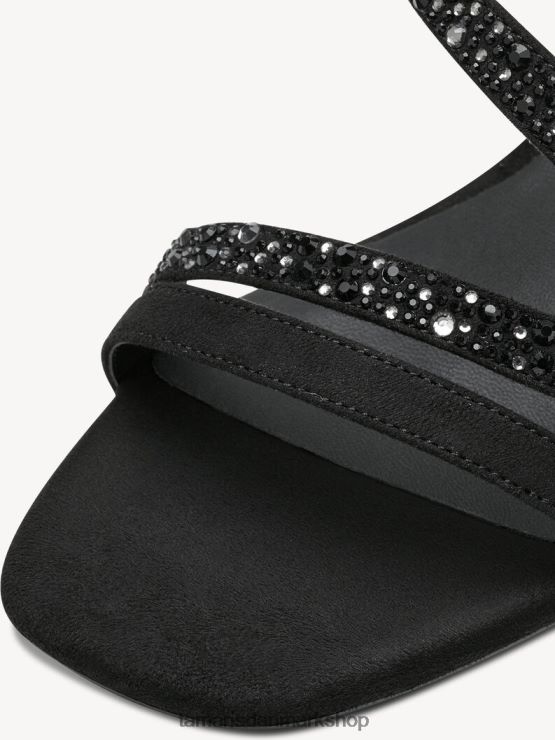 Tamaris Kvinder sandal med hæl - sort XVXV8T945 sko
