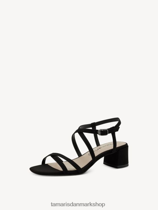 Tamaris Kvinder sandal med hæl - sort XVXV8T958 sko