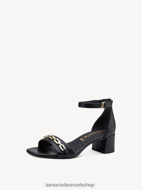 Tamaris Kvinder sandal med hæl - sort XVXV8T964 sko