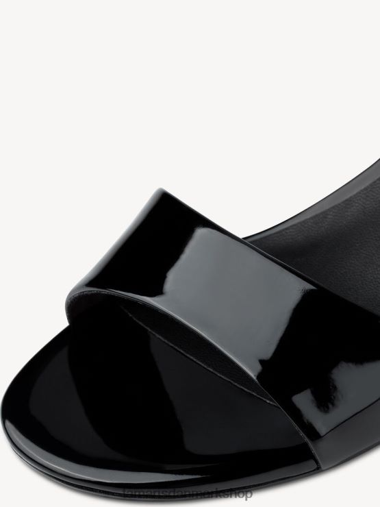 Tamaris Kvinder sandal med hæl - sort/sort patent XVXV8T631 sko