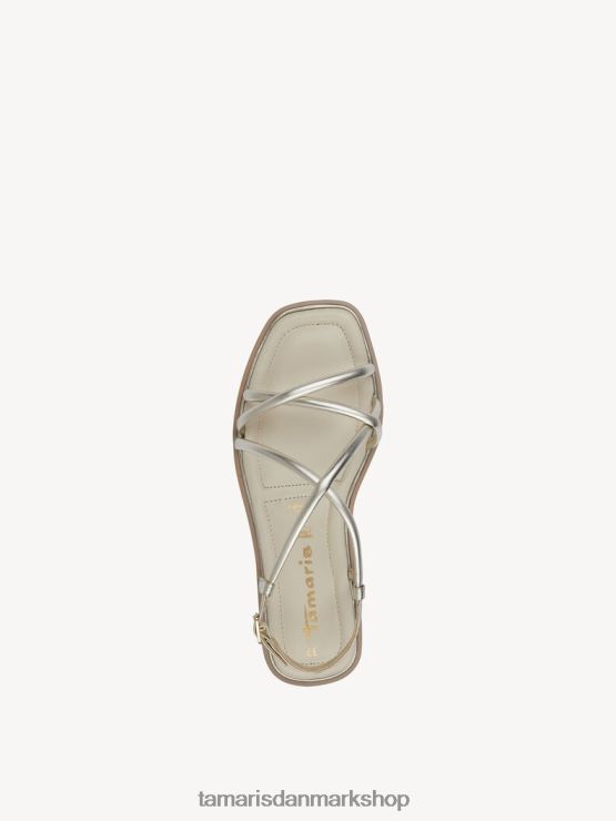 Tamaris Kvinder sandal - metallic/guld XVXV8T760 sko