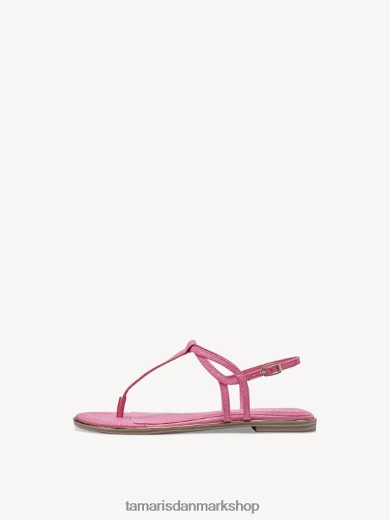Tamaris Kvinder sandal - rose/slik struktur. XVXV8T197 sko