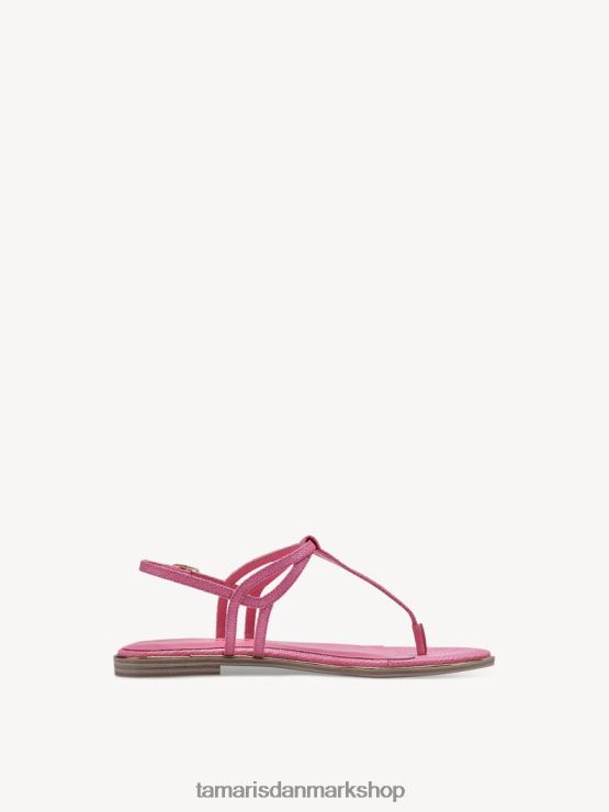 Tamaris Kvinder sandal - rose/slik struktur. XVXV8T197 sko
