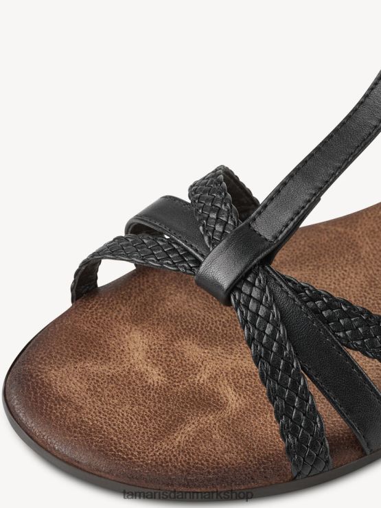 Tamaris Kvinder sandal - sort XVXV8T1148 sko