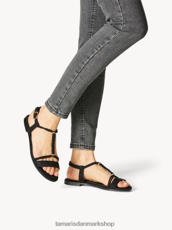 Tamaris Kvinder sandal - sort XVXV8T454 sko